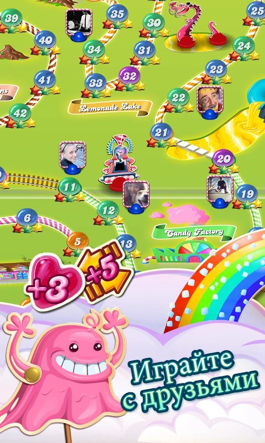 Скриншот Candy Crush Saga 5